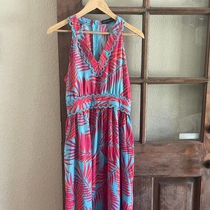 New Gibson Isla Long Flowy Dress
